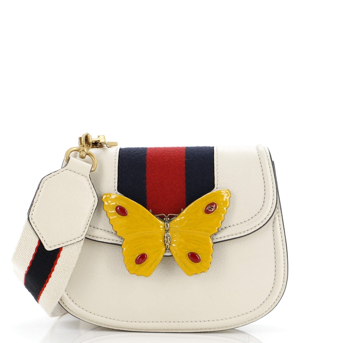 Luxury Gucci Trending 2025 Totem Shoulder Bag Leather Small