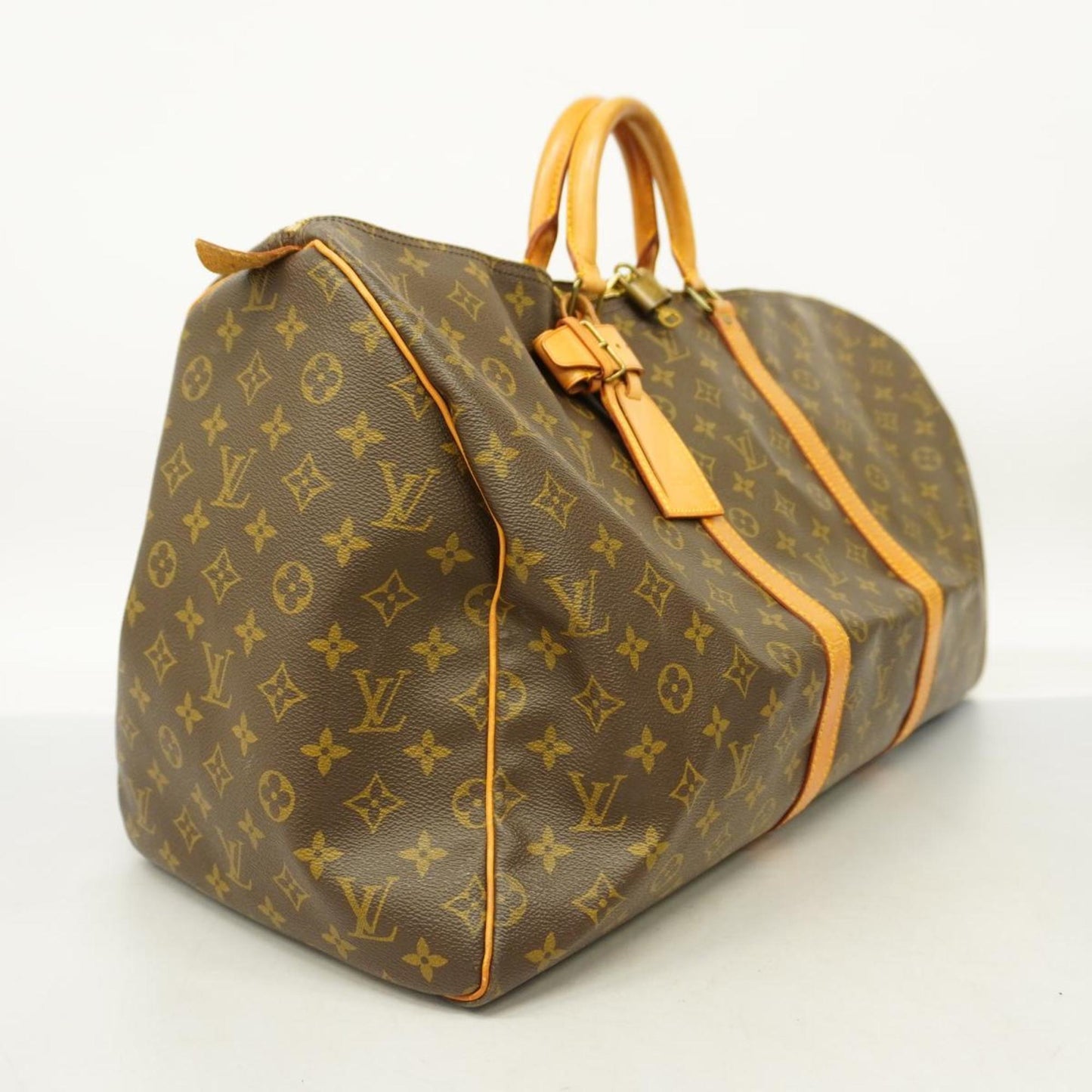 Louis Vuitton Keepall 55 Canvas Travel Bag ()