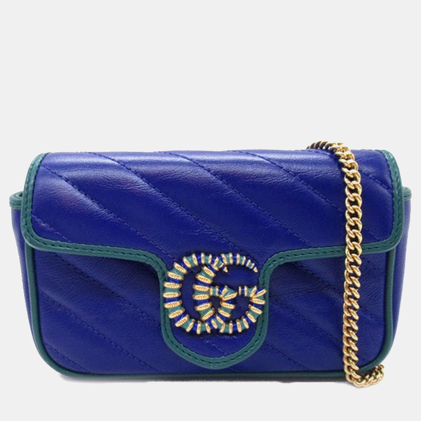 Luxury Gucci Trending 2025 Super Mini GG Marmont Torchon Crossbody Bag