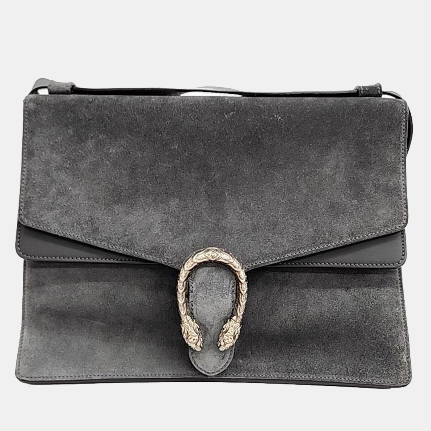 Luxury Gucci Trending 2025 Brown Suede Dionysus Shoulder Bag