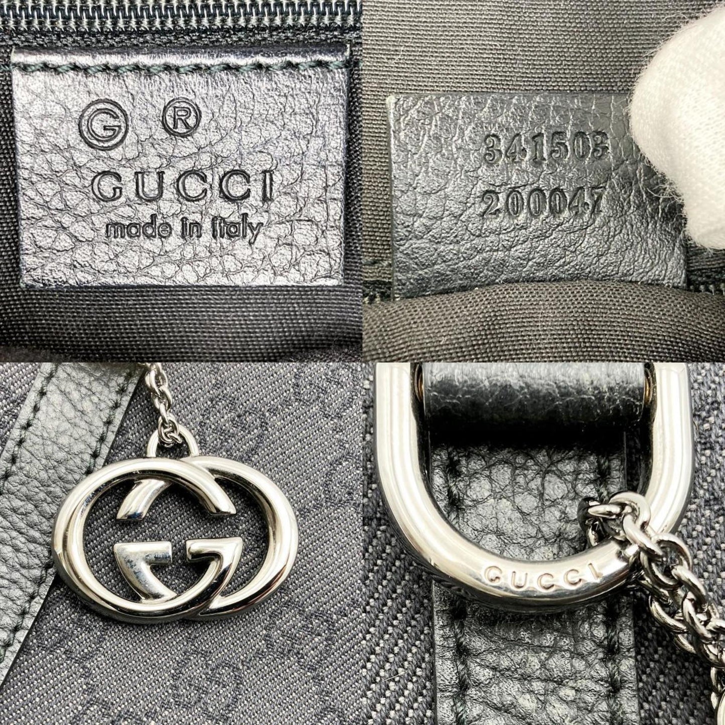 Gucci Interlocking Canvas Tote Bag ()