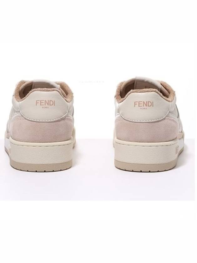 Luxury Fendi Women's Match Low Top Sneakers Pink