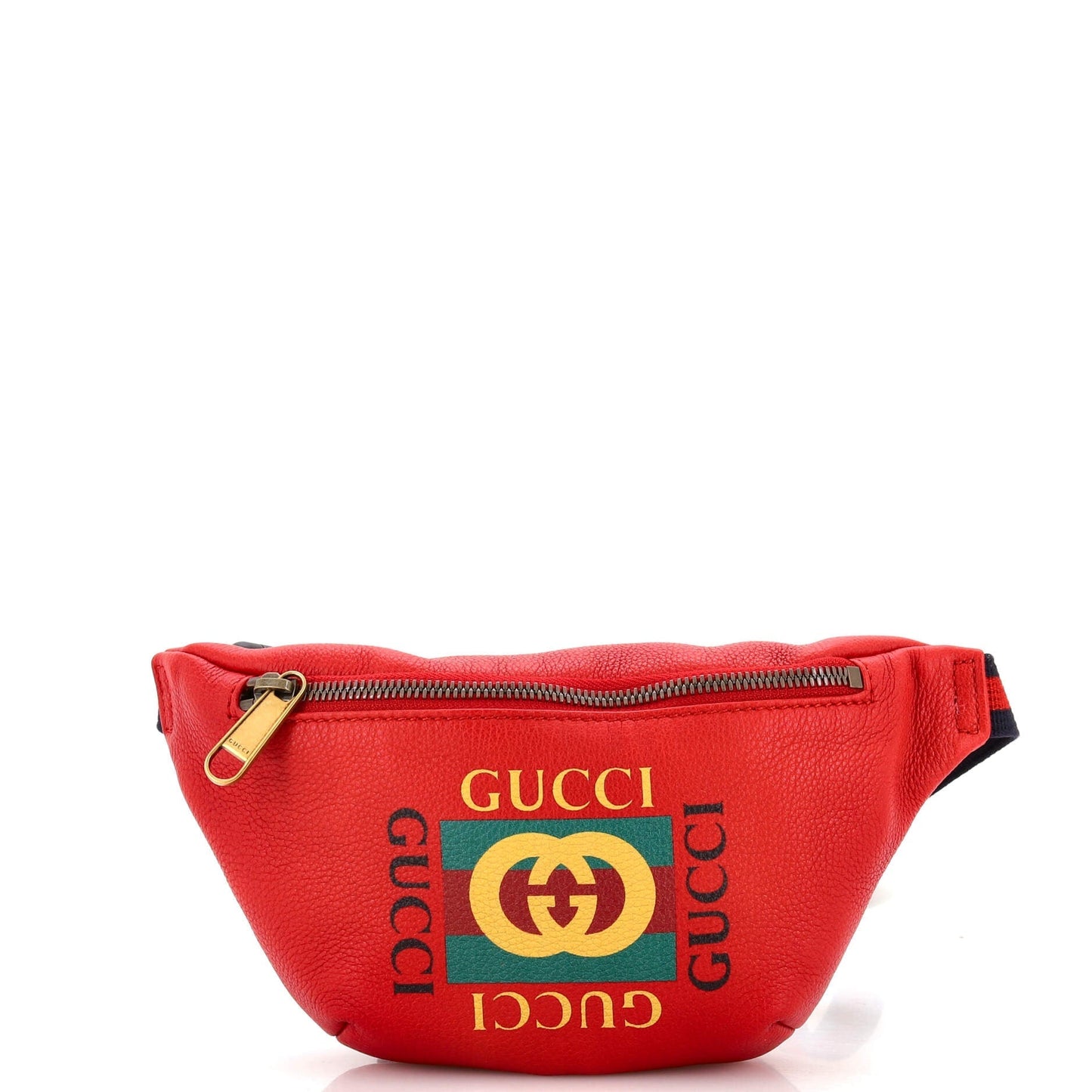 Luxury Gucci Trending 2025 Logo Belt Bag Printed Leather Small