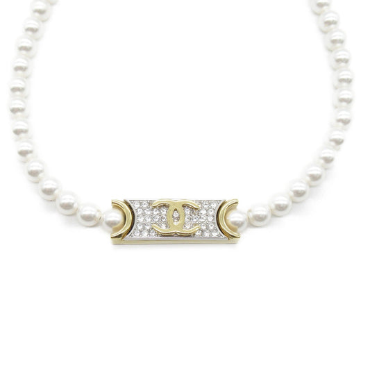 Chanel Choker Pearl B23A Choker Accessoires GP (Gen ) Pearl White