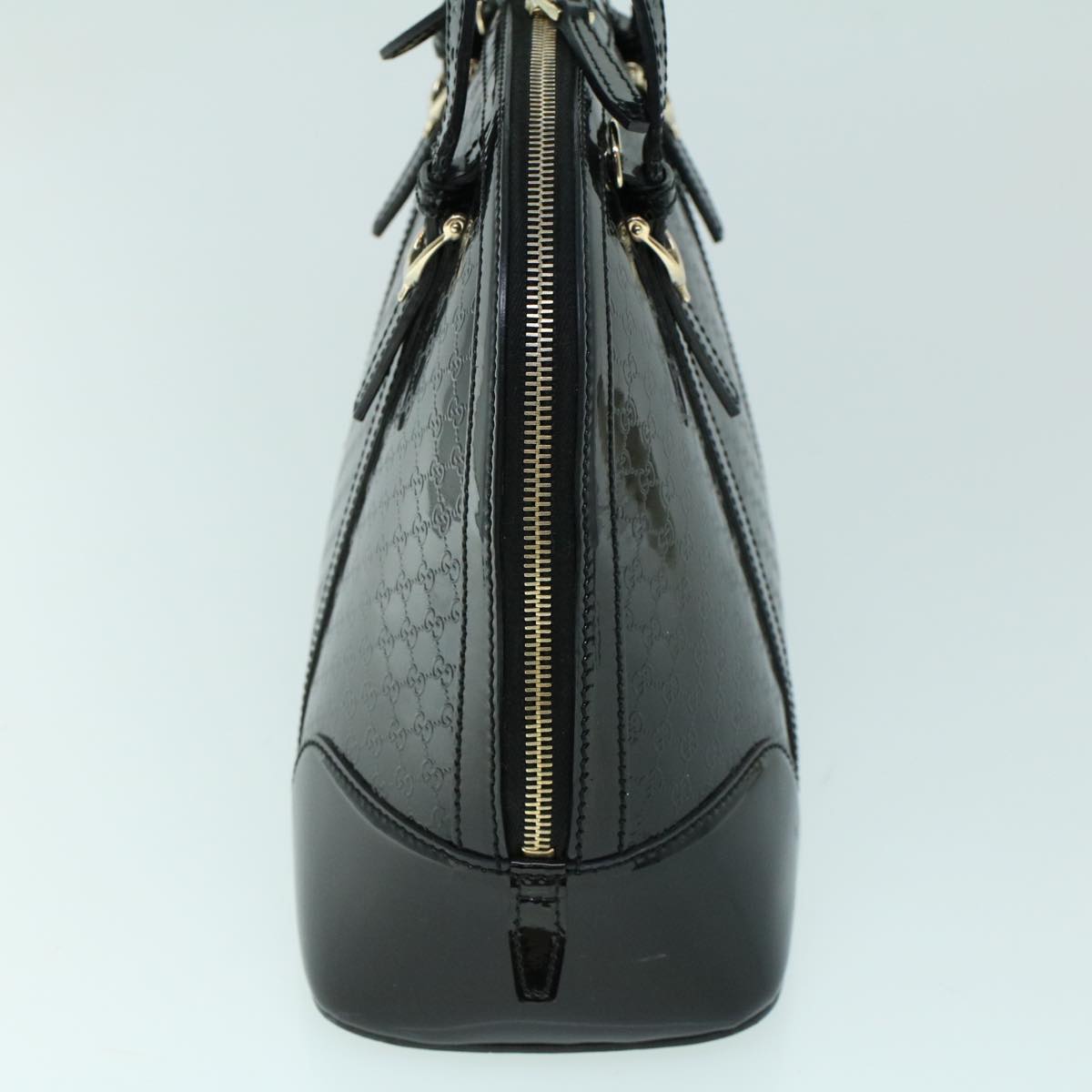 Luxury Gucci Micro GG Canvas Hand Bag Black 309617 ac2156