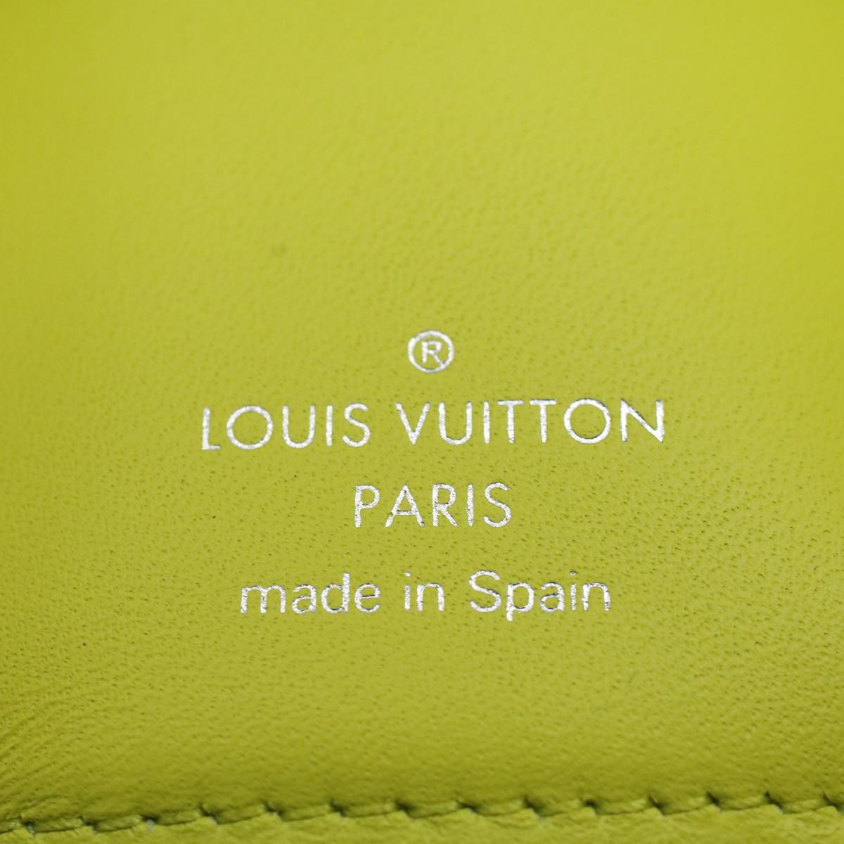 LOUIS VUITTON Taigalama Discovery Compact Wallet Jaune M67629 LV ac2214
