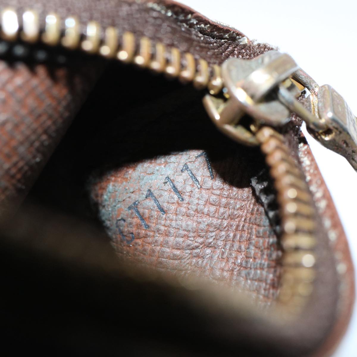 LOUIS VUITTON Monogram Pochette Cles Coin Purse M62650 LV ac2415