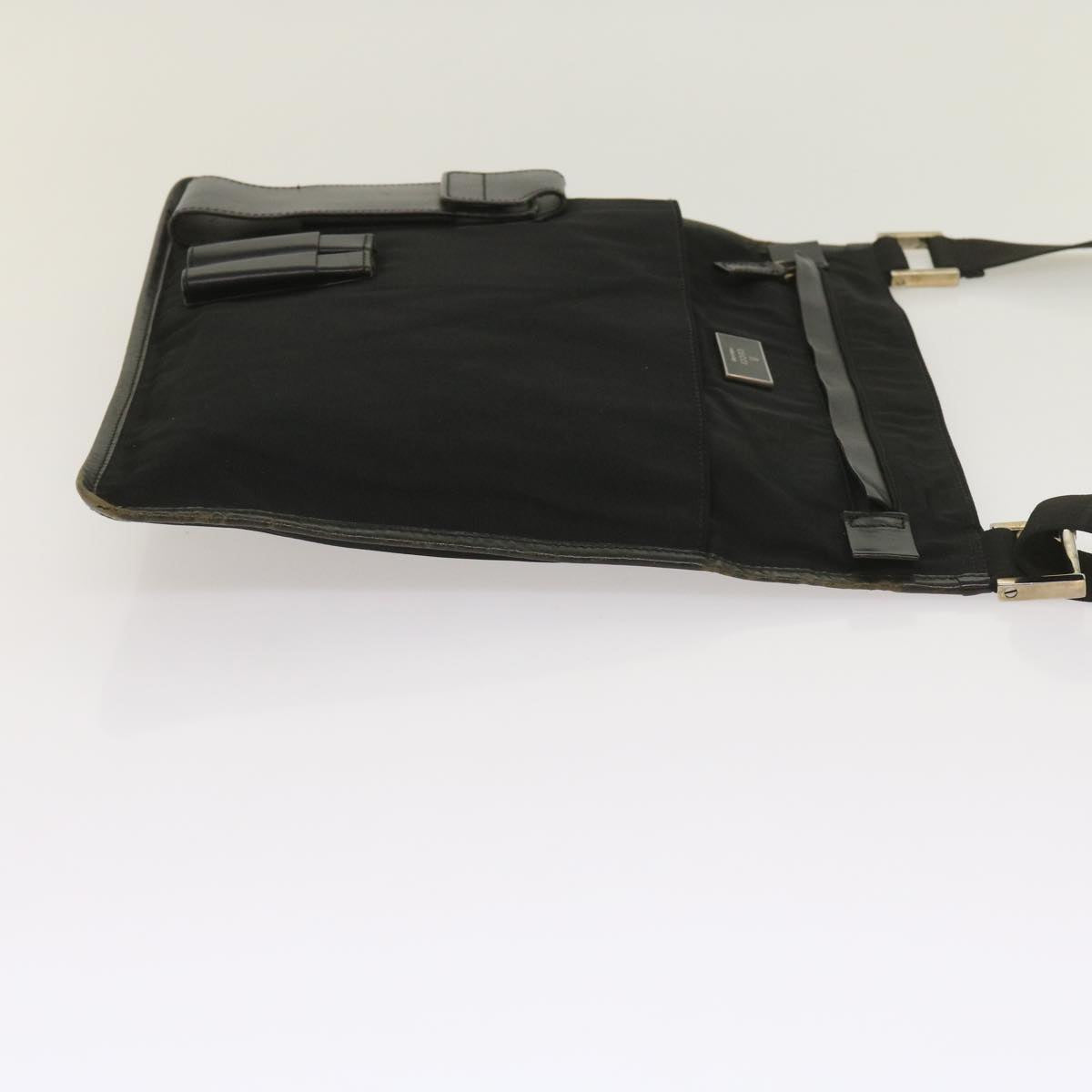 GUCCI Shoulder Bag Nylon Black ac2722
