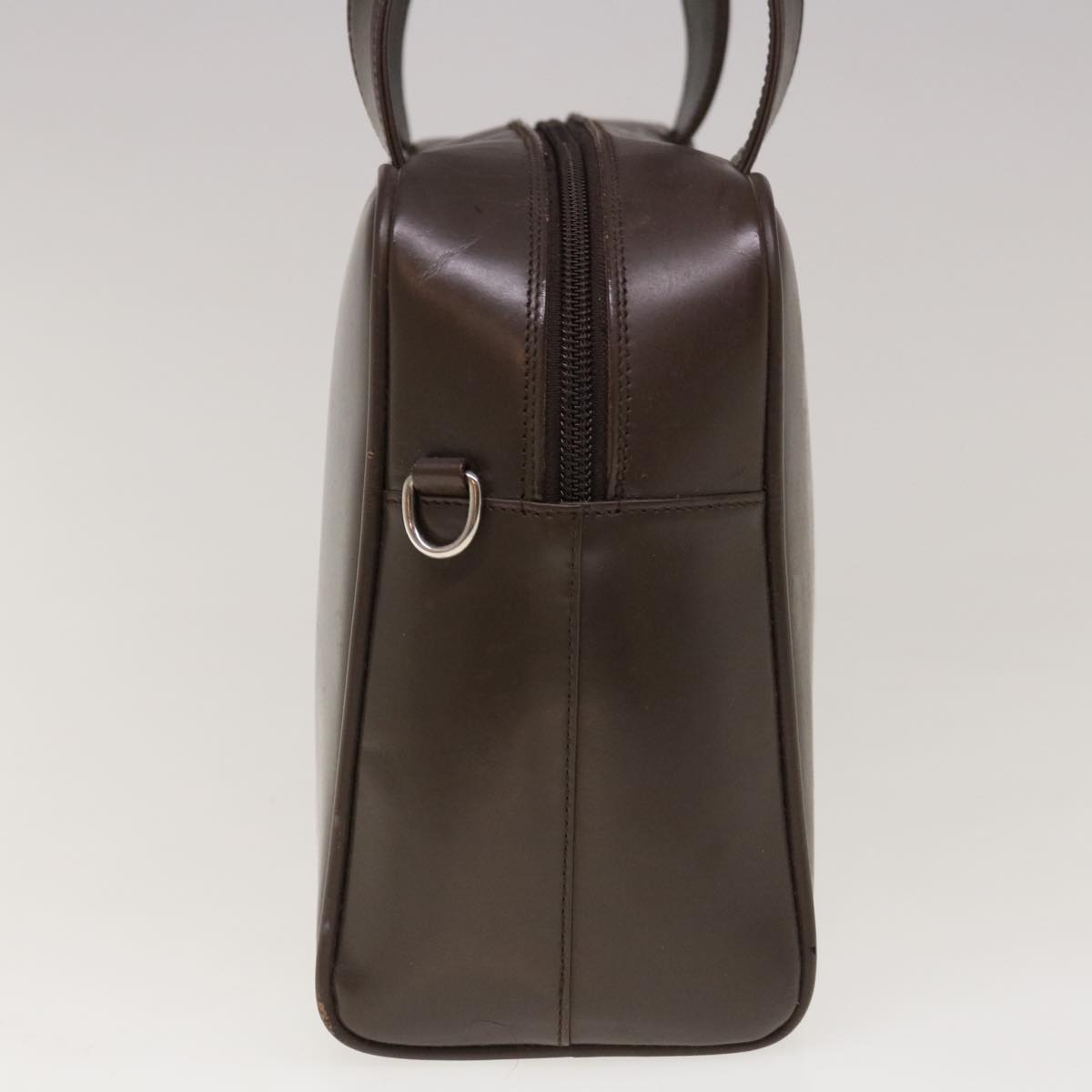 GUCCI Hand Bag Leather Brown 000 1274 0505 ac2764