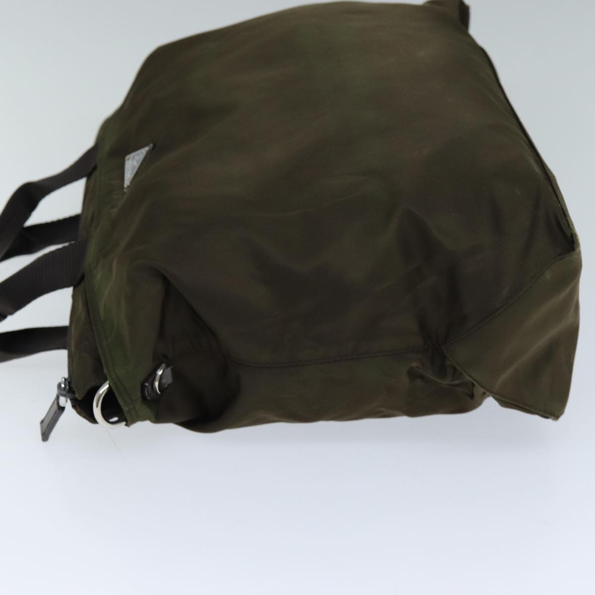 Luxury PradaHand Bag Nylon 2way Brown ac2959