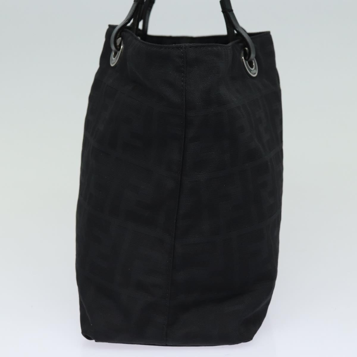 Luxury Fendi Zucca Canvas Hand Bag Blackac3041