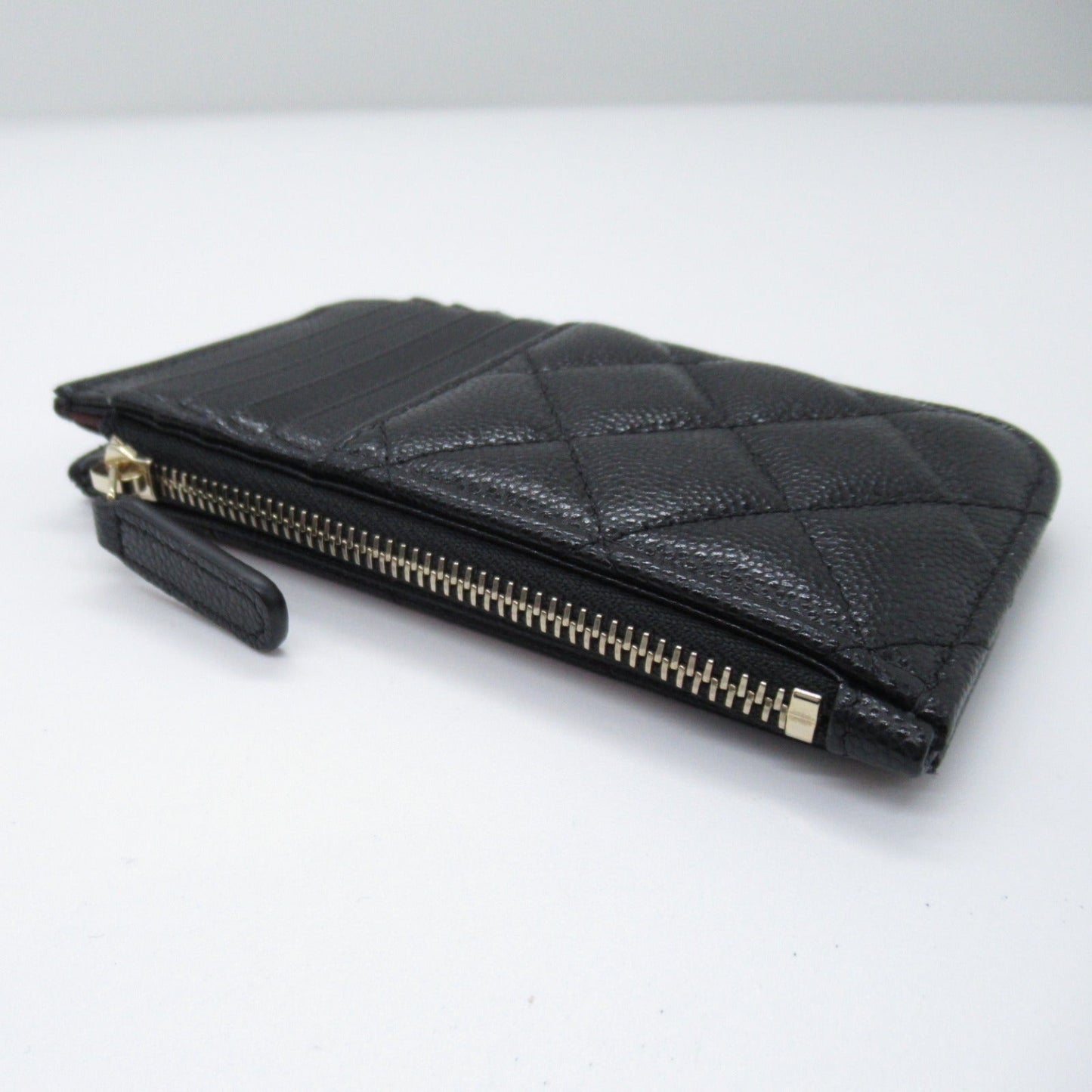 Chanel Coincase Wallet Black Box