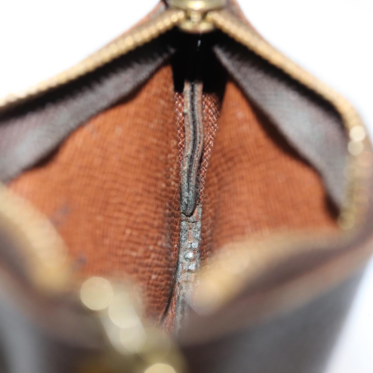LOUIS VUITTON Monogram Pochette Cles Coin Purse M62650 LV ac3150