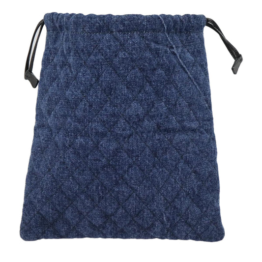 Luxury Prada Pouch Denim Navy ac3172