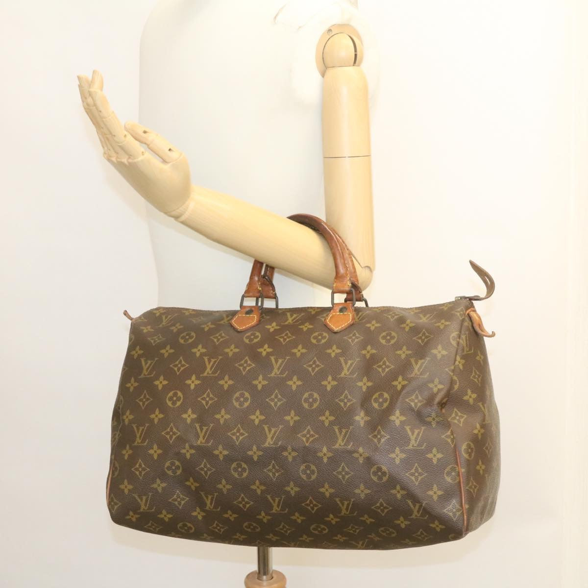 LOUIS VUITTON Monogram Speedy 40 Hand Bag M41522 LV ac319