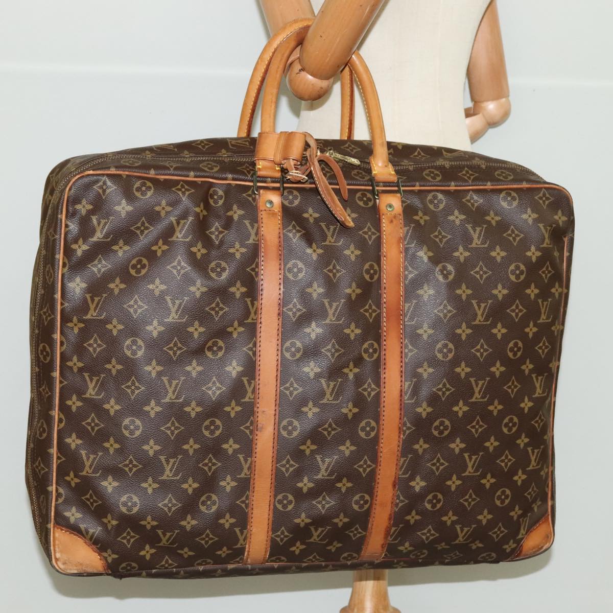 LOUIS VUITTON Monogram Sirius 55 Boston Bag M41404 LV ac3317