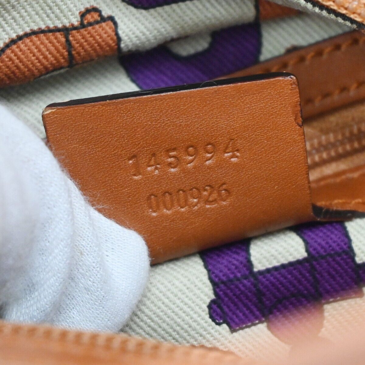 Gucci Guccissima Canvas Shoulder Bag ()