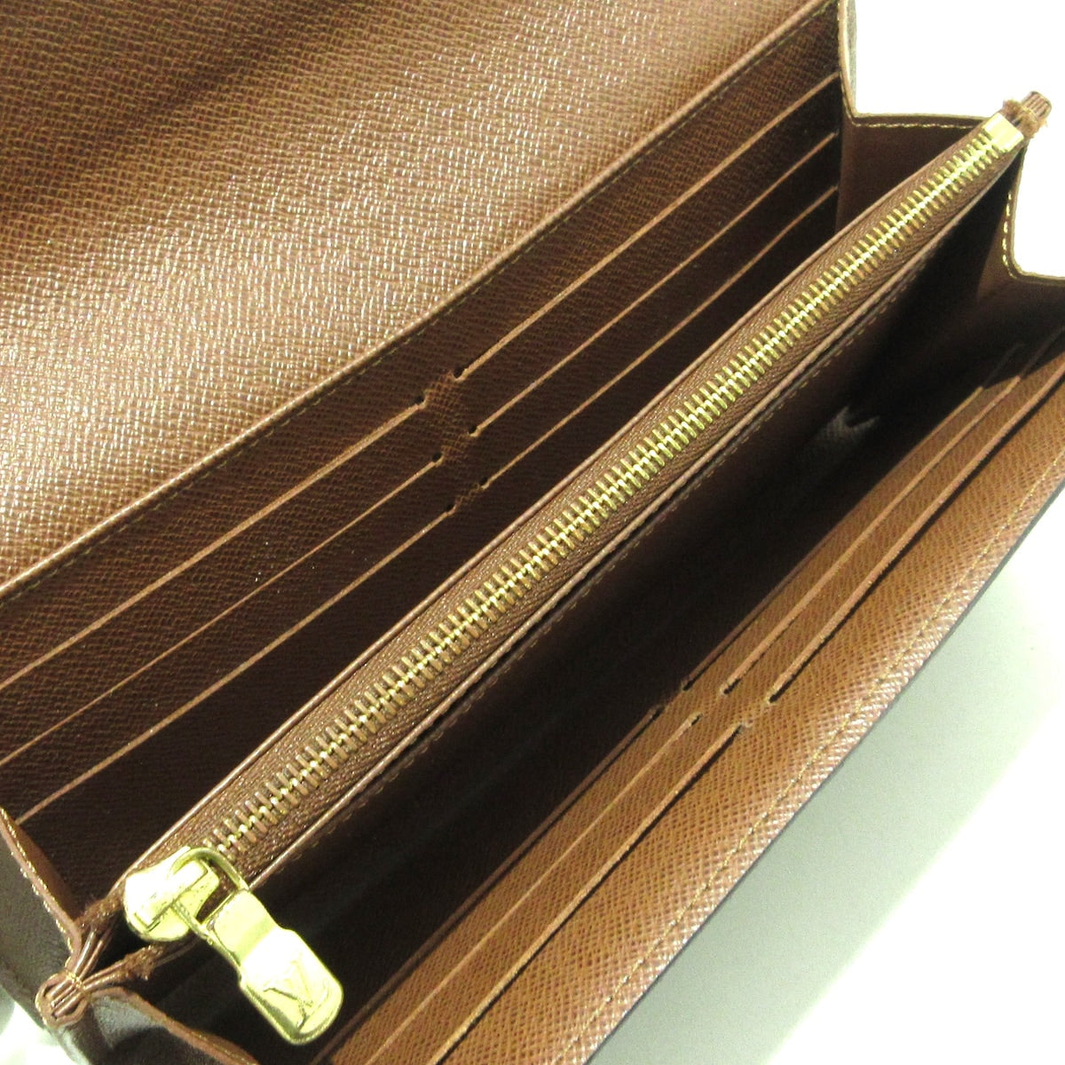 Louis Vuitton Portefeuille Sarah Canvas Wallet ()