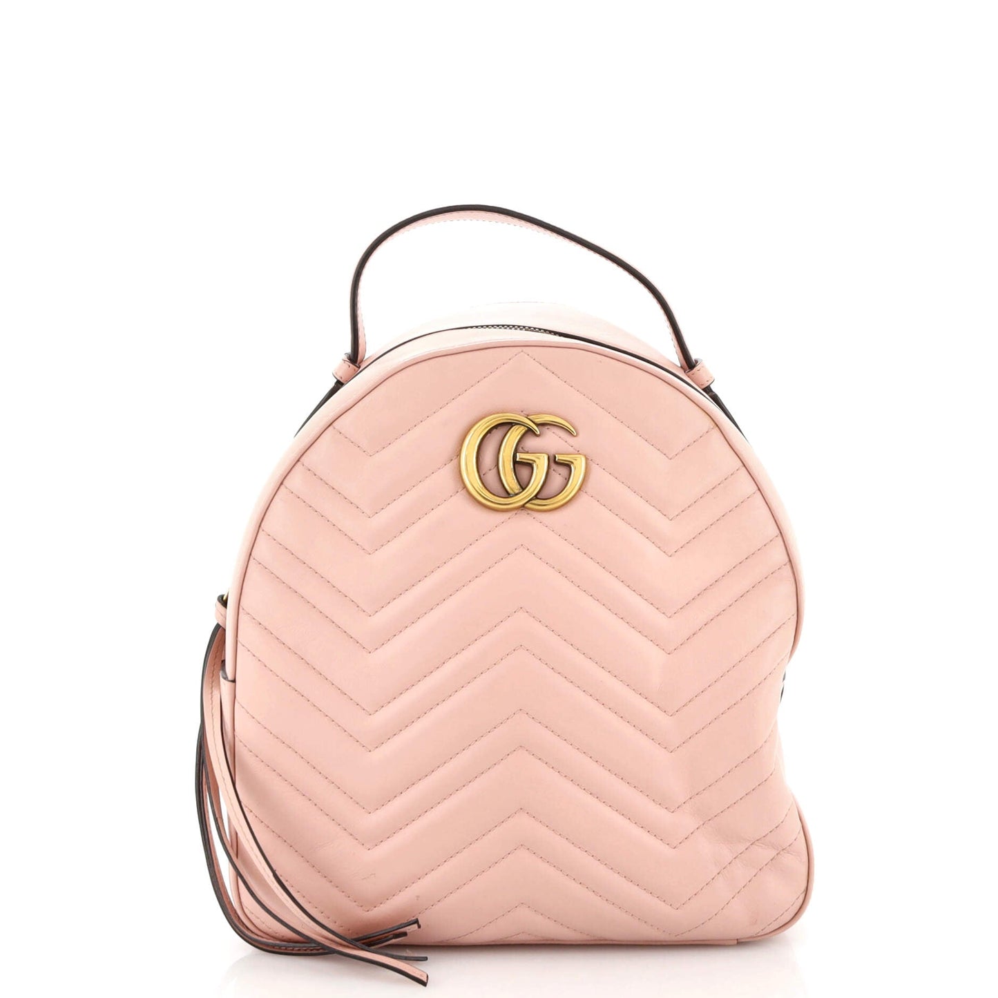 Luxury Gucci Trending 2025 GG Marmont Backpack Matelasse Leather Small