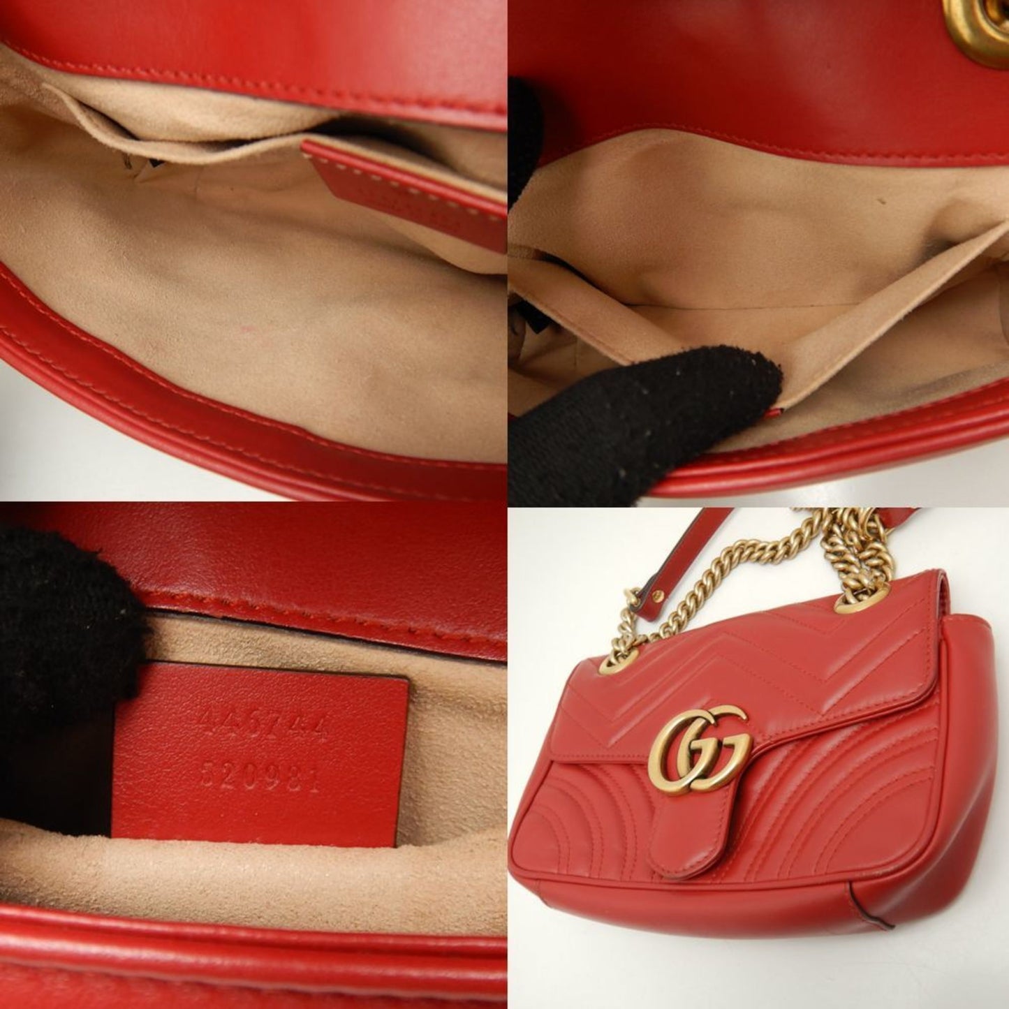 Gucci Gg Marmont Leather Shoulder Bag ()