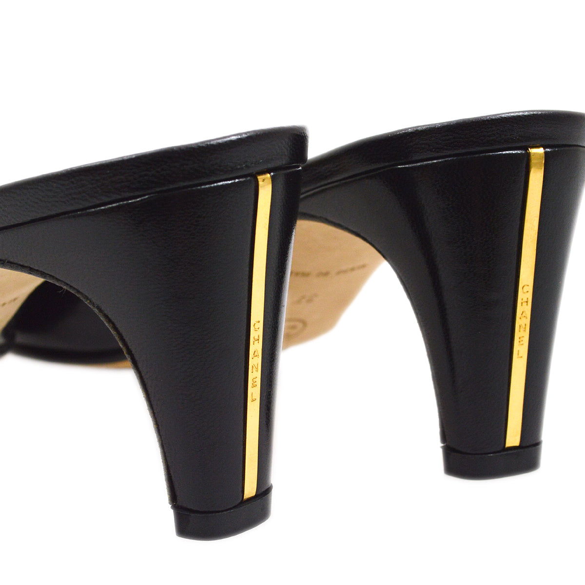 Luxury Chanel Fall 2001 Mule Sandals Shoes #37