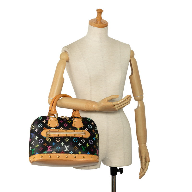 Louis Vuitton Multicolor Alma Handbag M40444 Noir