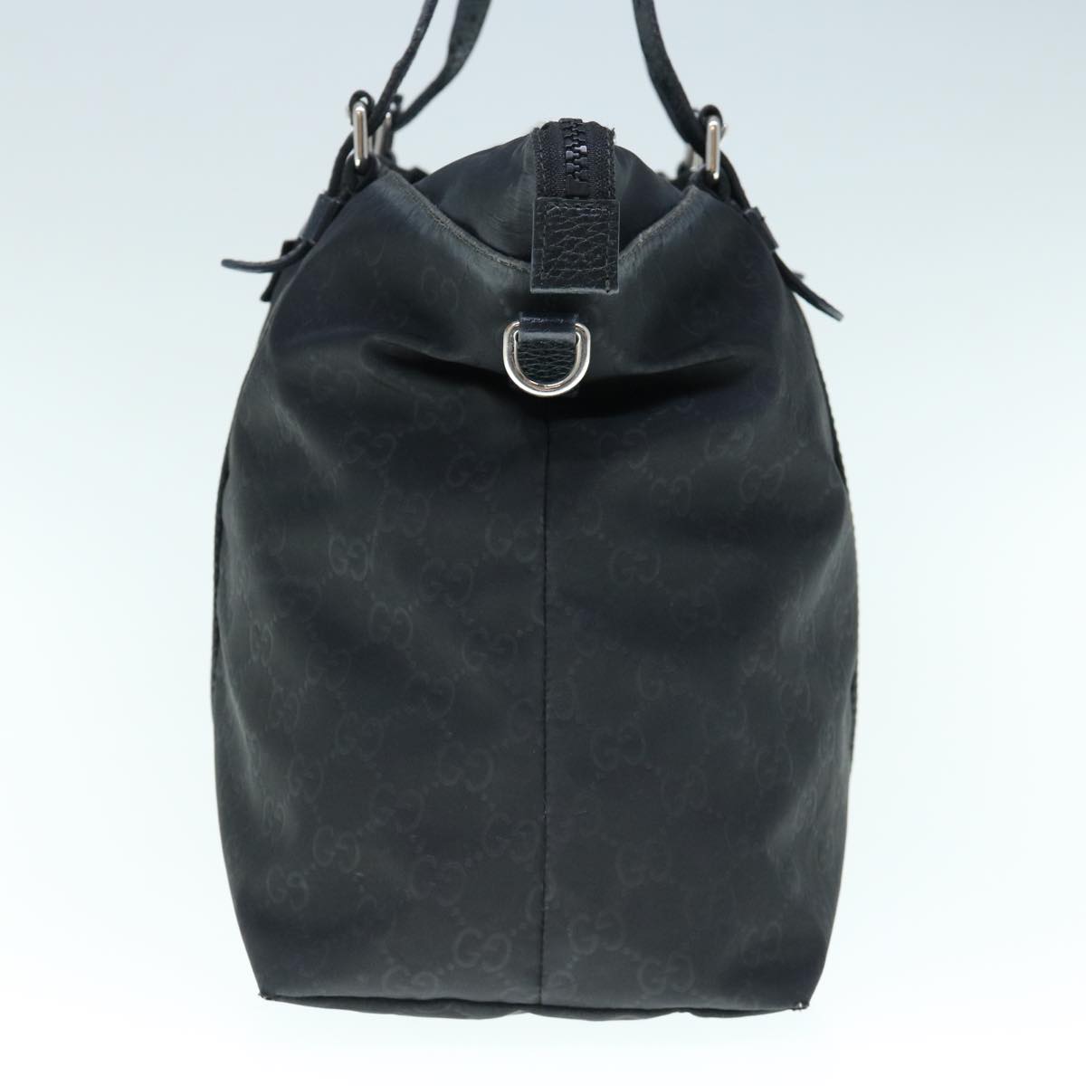 GUCCI GG Canvas Tote Bag Black 387067 ai740