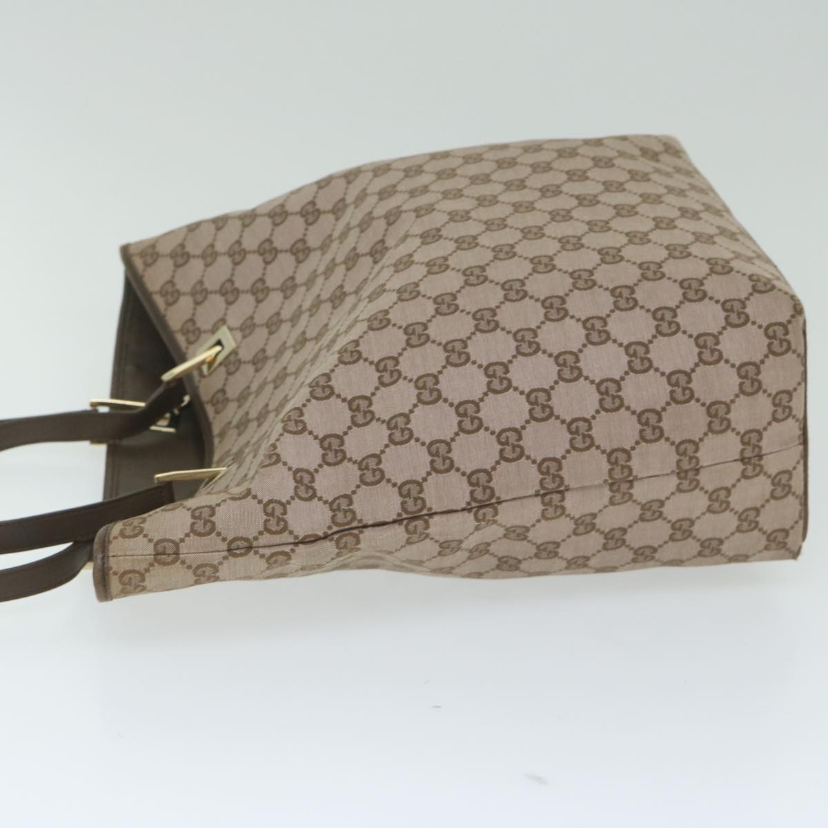 GUCCI GG Canvas Tote Bag Beige 002 1098 1705 ai741