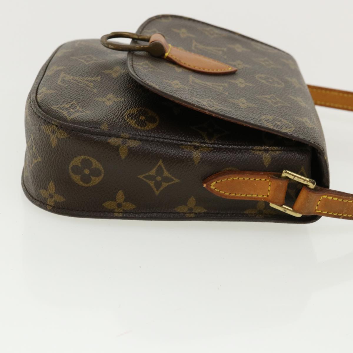 LOUIS VUITTON Monogram Saint Cloud MM Shoulder Bag M51243 LV am3660