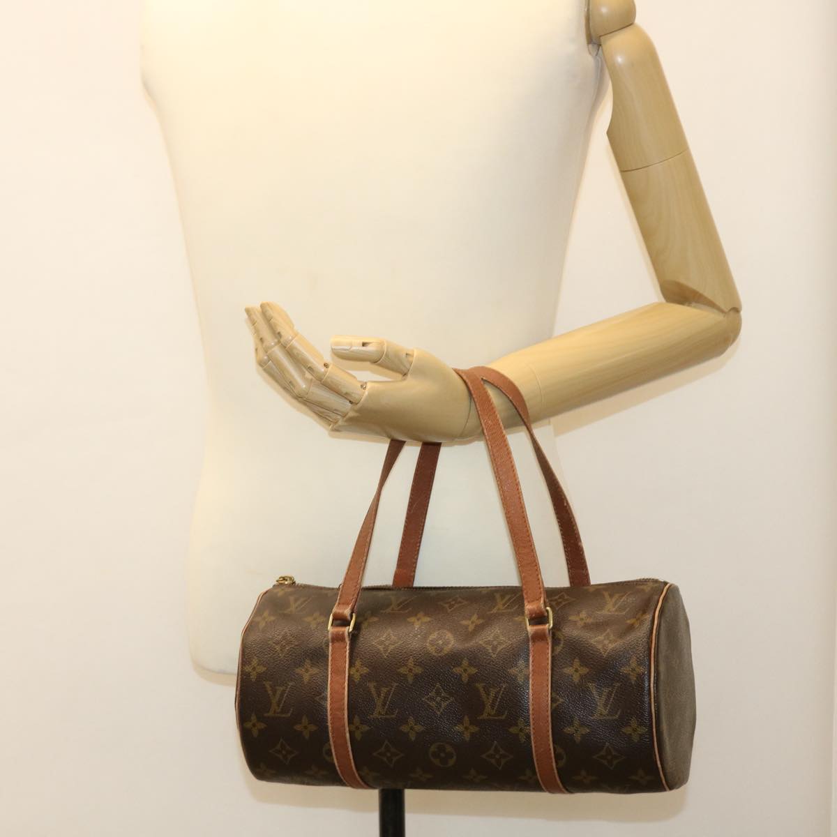 LOUIS VUITTON Monogram Papillon 30 Old Model Hand Bag Vintage M51365 am3897