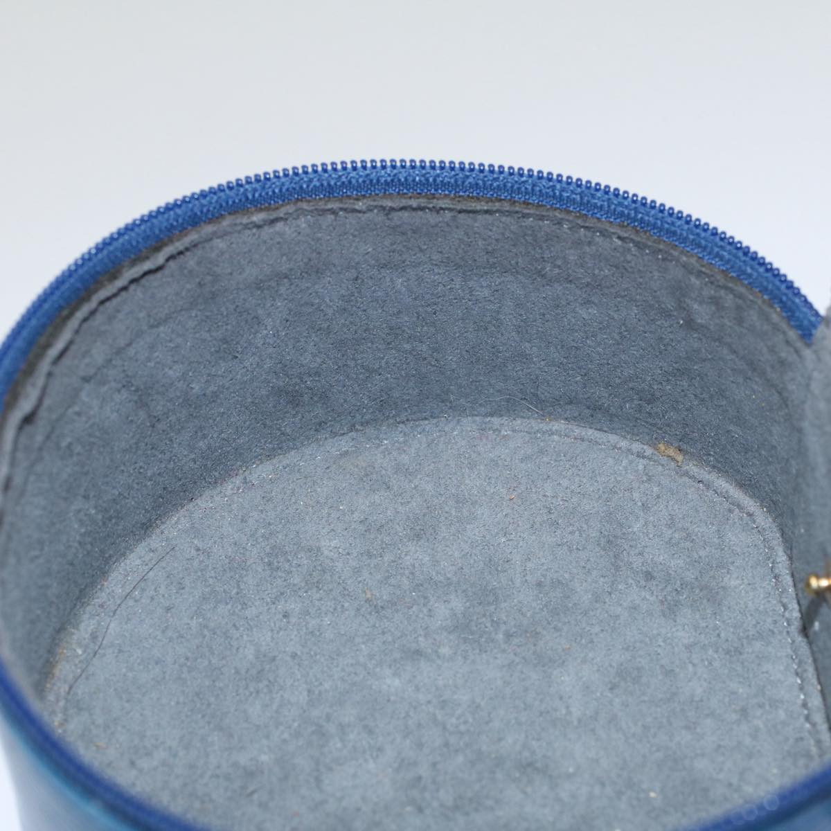 LOUIS VUITTON Epi Ecrin Bijoux 12 Jewelry Box Blue M48205 LV am5090