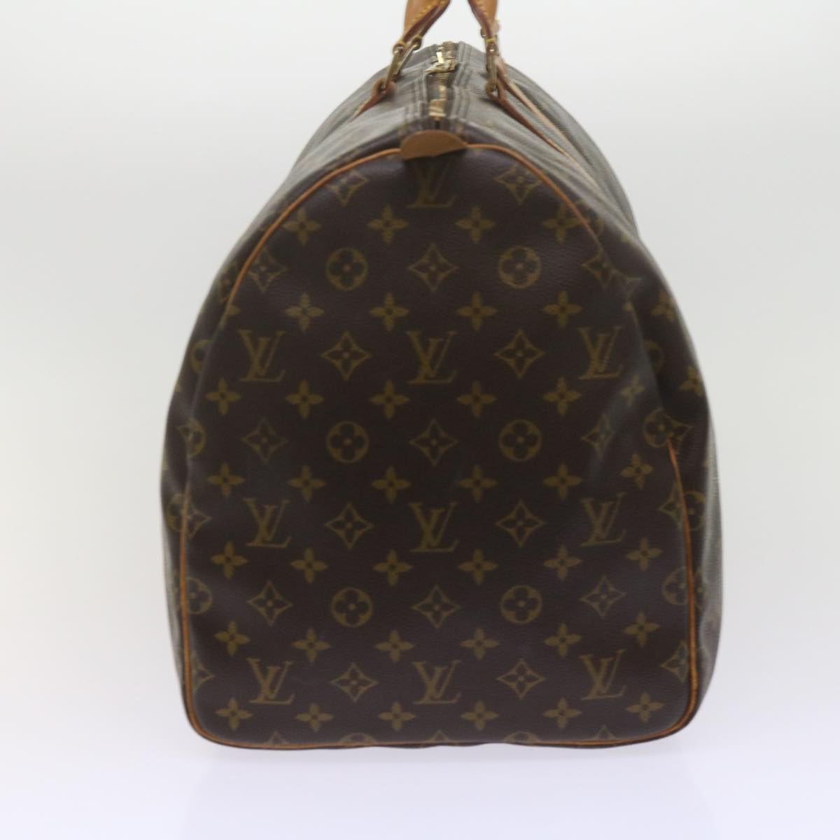 LOUIS VUITTON Monogram Keepall 55 Boston Bag M41424 LV am5414