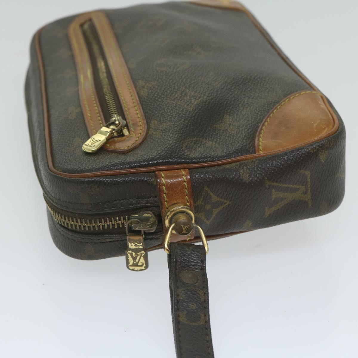 LOUIS VUITTON Monogram Marly Dragonne GM Clutch Bag M51825 LV am5426