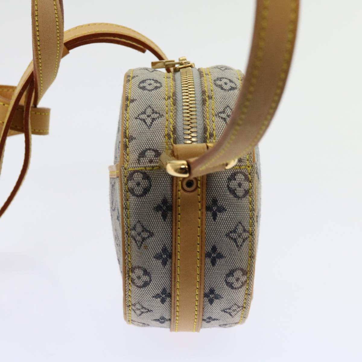 LOUIS VUITTON Monogram Mini Jeanne PM Shoulder Bag Blue M92001 LV am5480