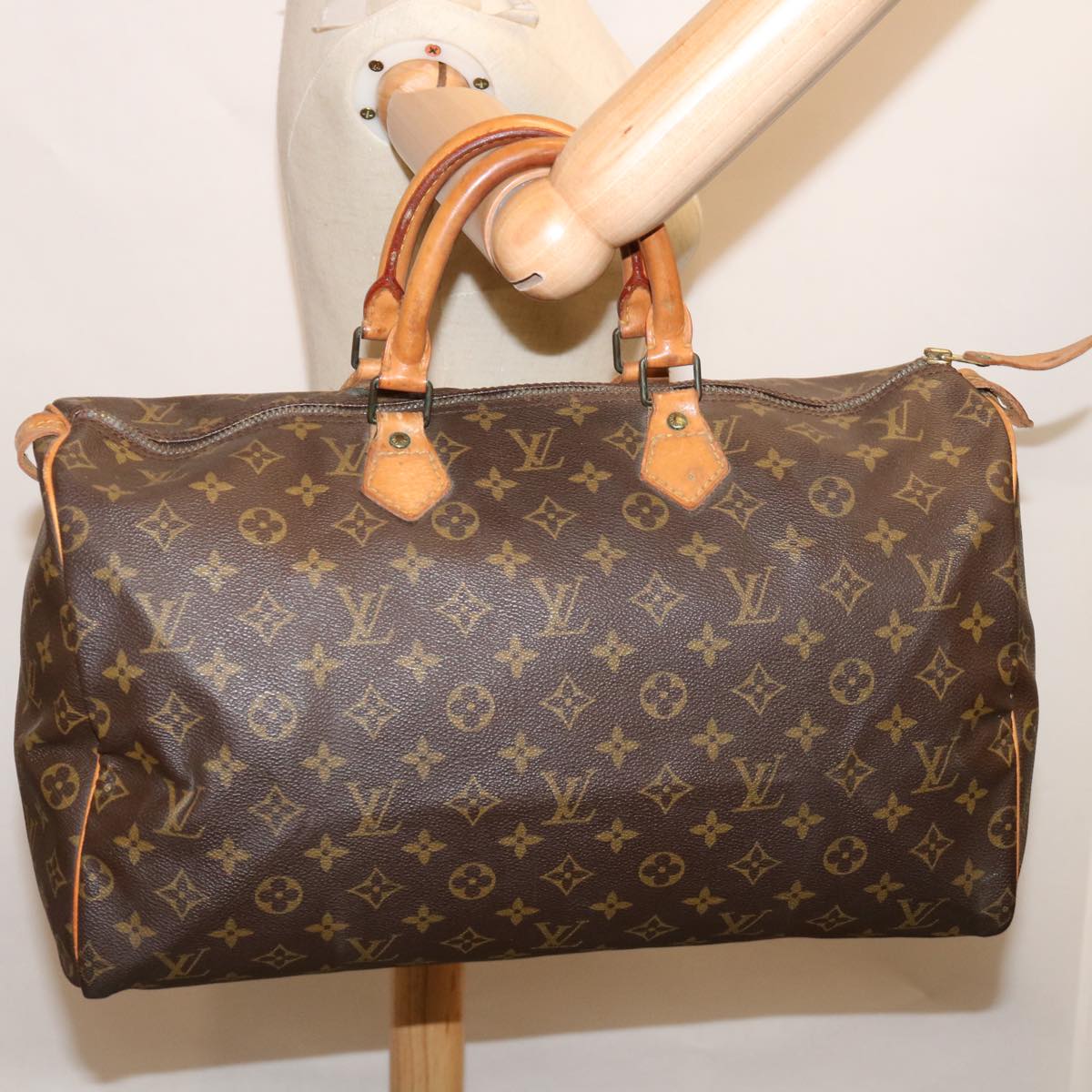 LOUIS VUITTON Monogram Speedy 40 Hand Bag Old model M41522 LV am5807