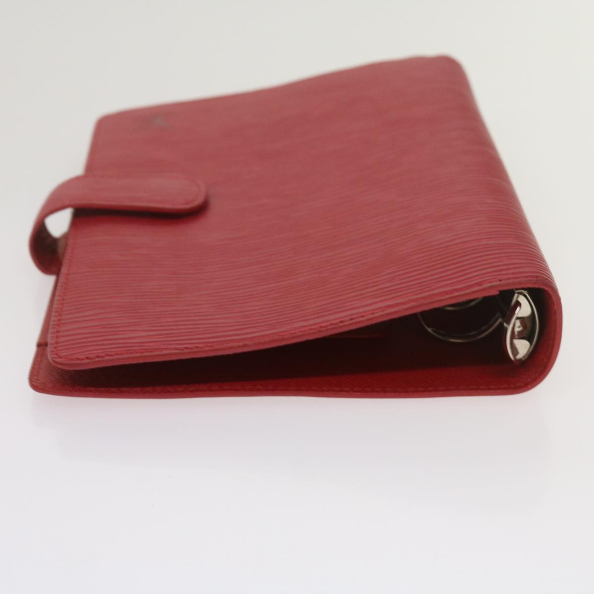 LOUIS VUITTON Epi Agenda MM Day Planner Cover Red R20047 LV am5931