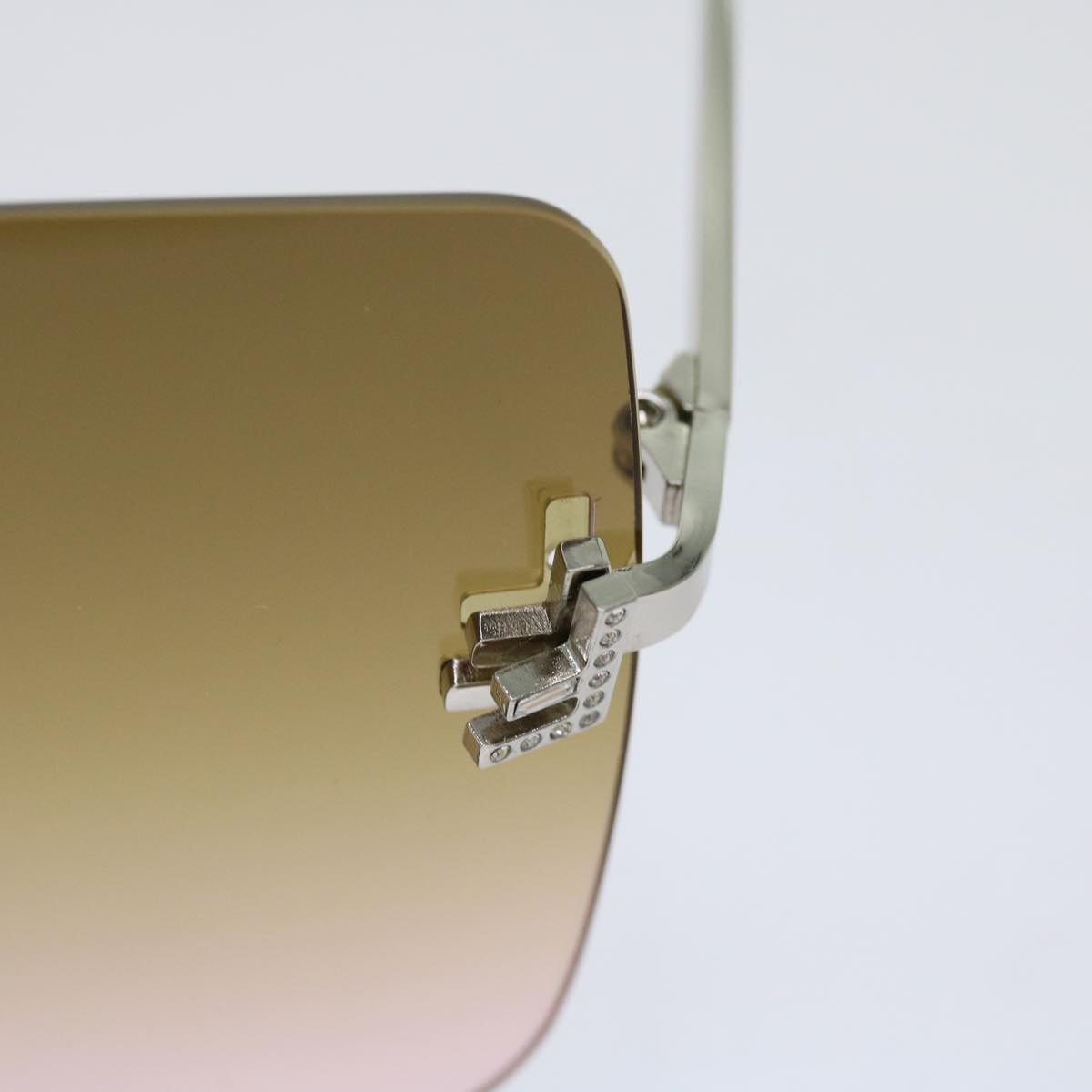 Luxury FendiSunglasses metal Brownam6017