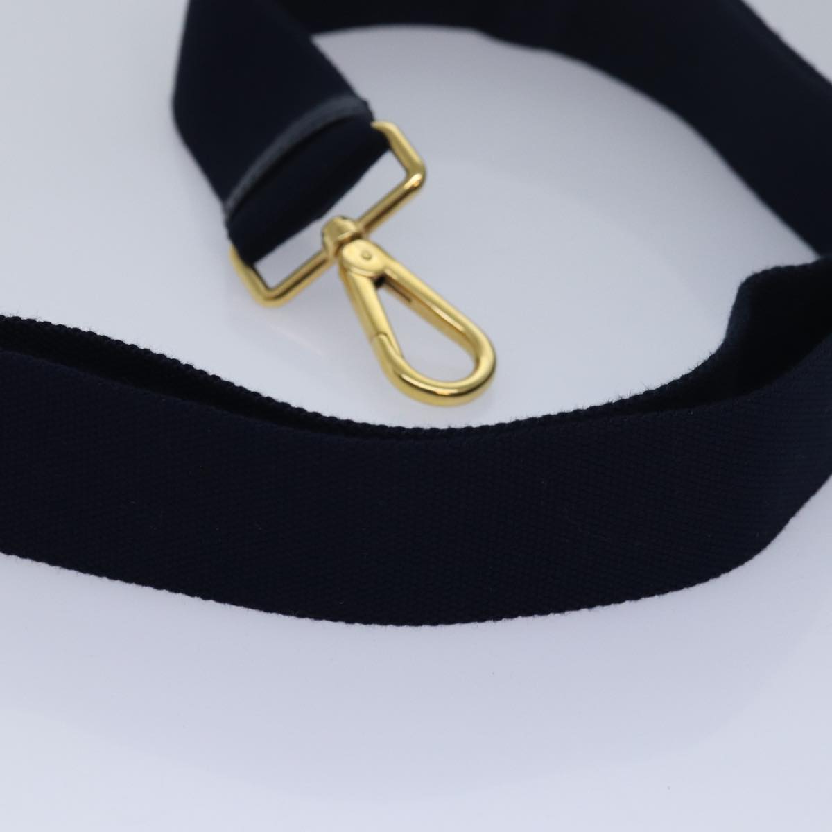 Luxury Prada For Canapa Adjustable Shoulder Strap 24.8""-43.7"" Canvas Navy am6616