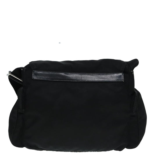 Luxury Prada Shoulder Bag Nylon Black am6829