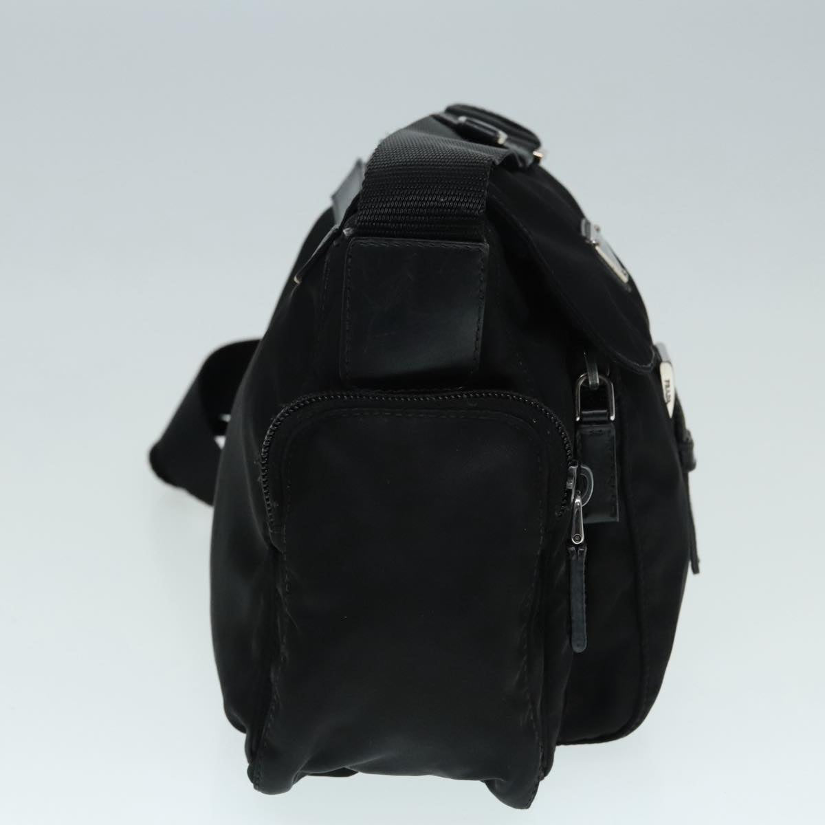 Luxury Prada Shoulder Bag Nylon Black am6829