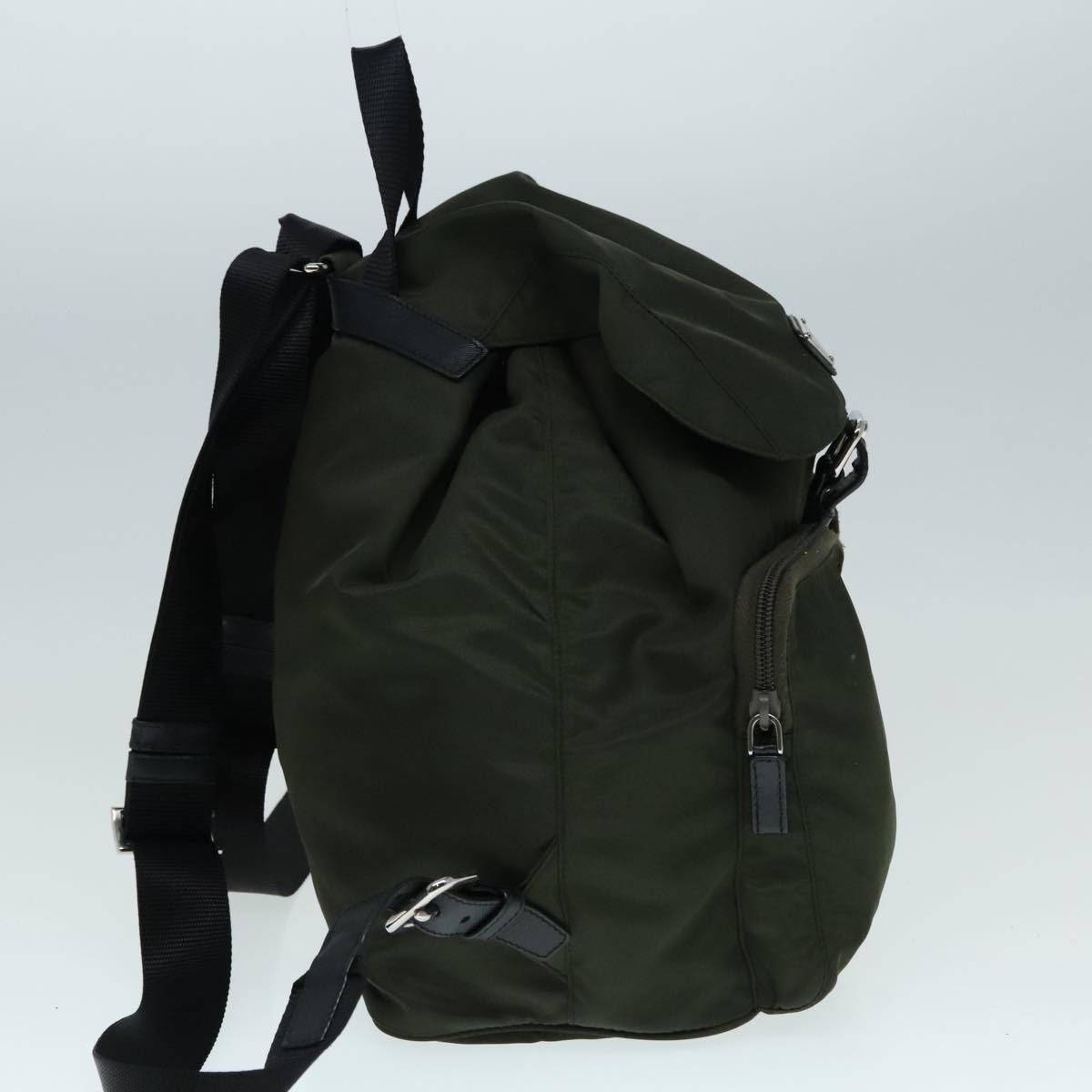 Luxury Prada Backpack Nylon Khaki am6878