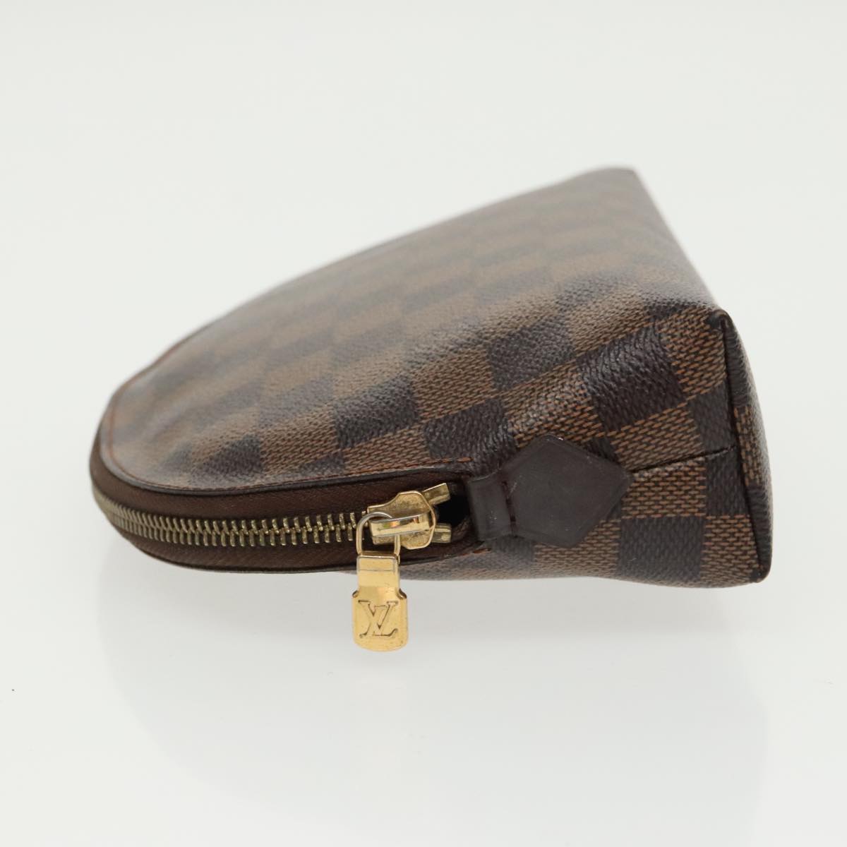 LOUIS VUITTON Damier Ebene Pochette Cosmetic GM Pouch N23345 LV am7183