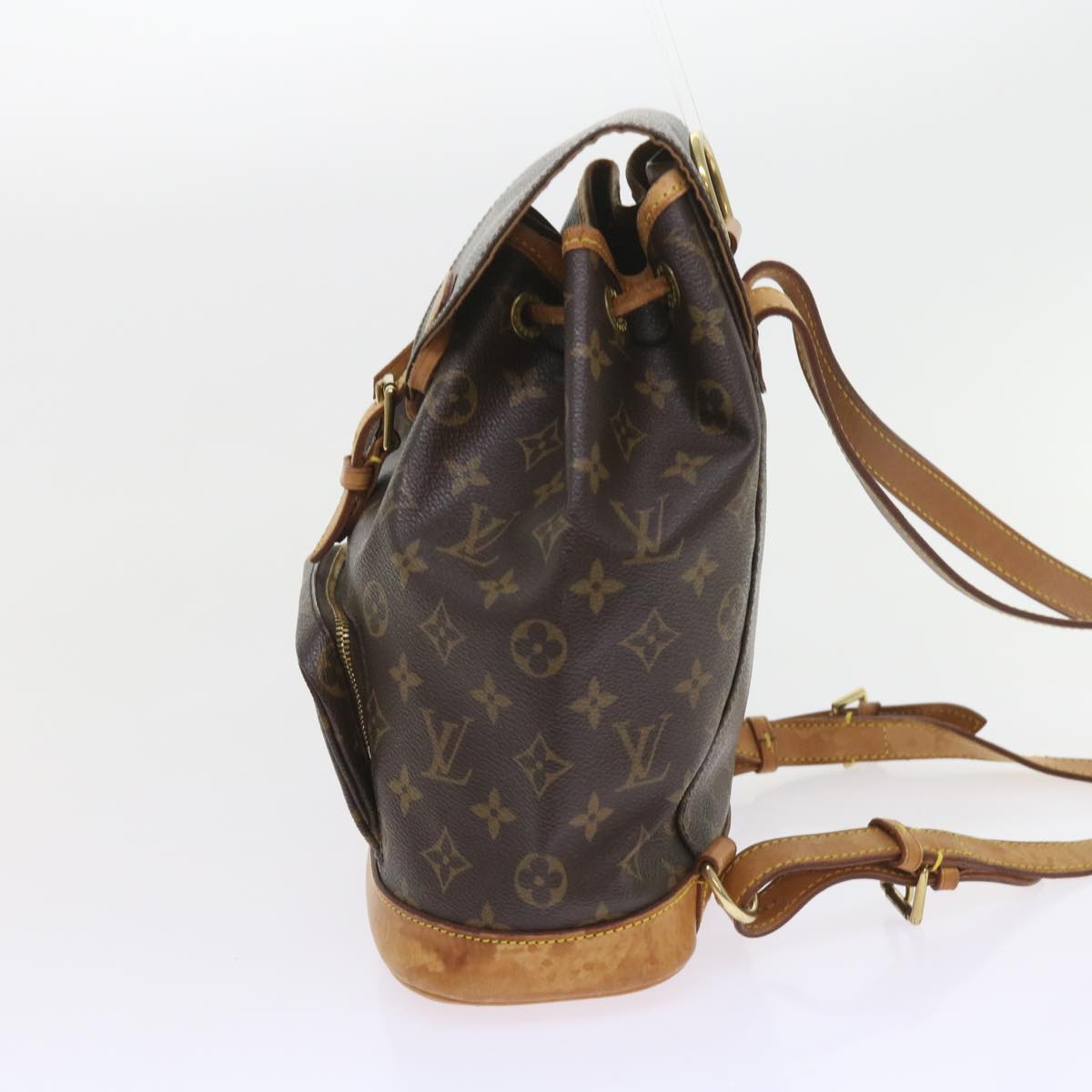 LOUIS VUITTON Monogram Montsouris MM Backpack M51136 LV ar10590B