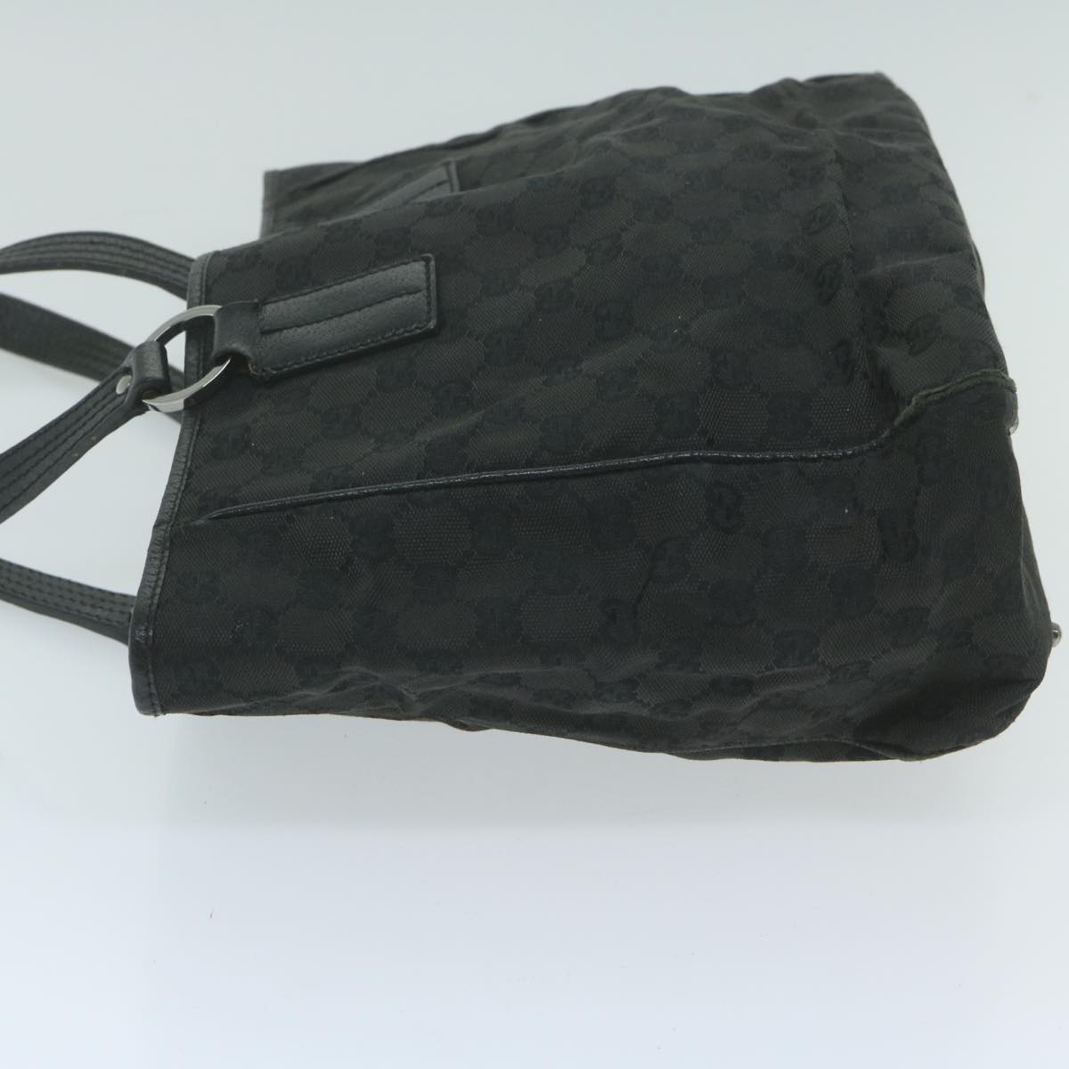 GUCCI GG Canvas Tote Bag Black ar11306