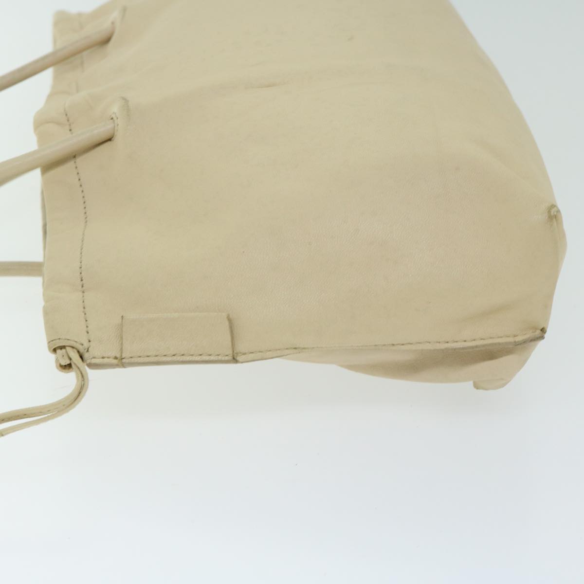 GUCCI Shoulder Bag Leather Beige 001 4403 ar11426