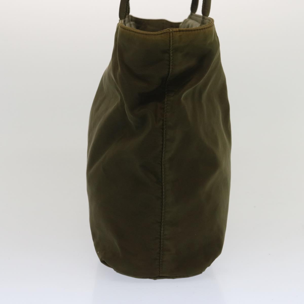 Luxury PradaTote Bag Nylon Khaki ar11453B