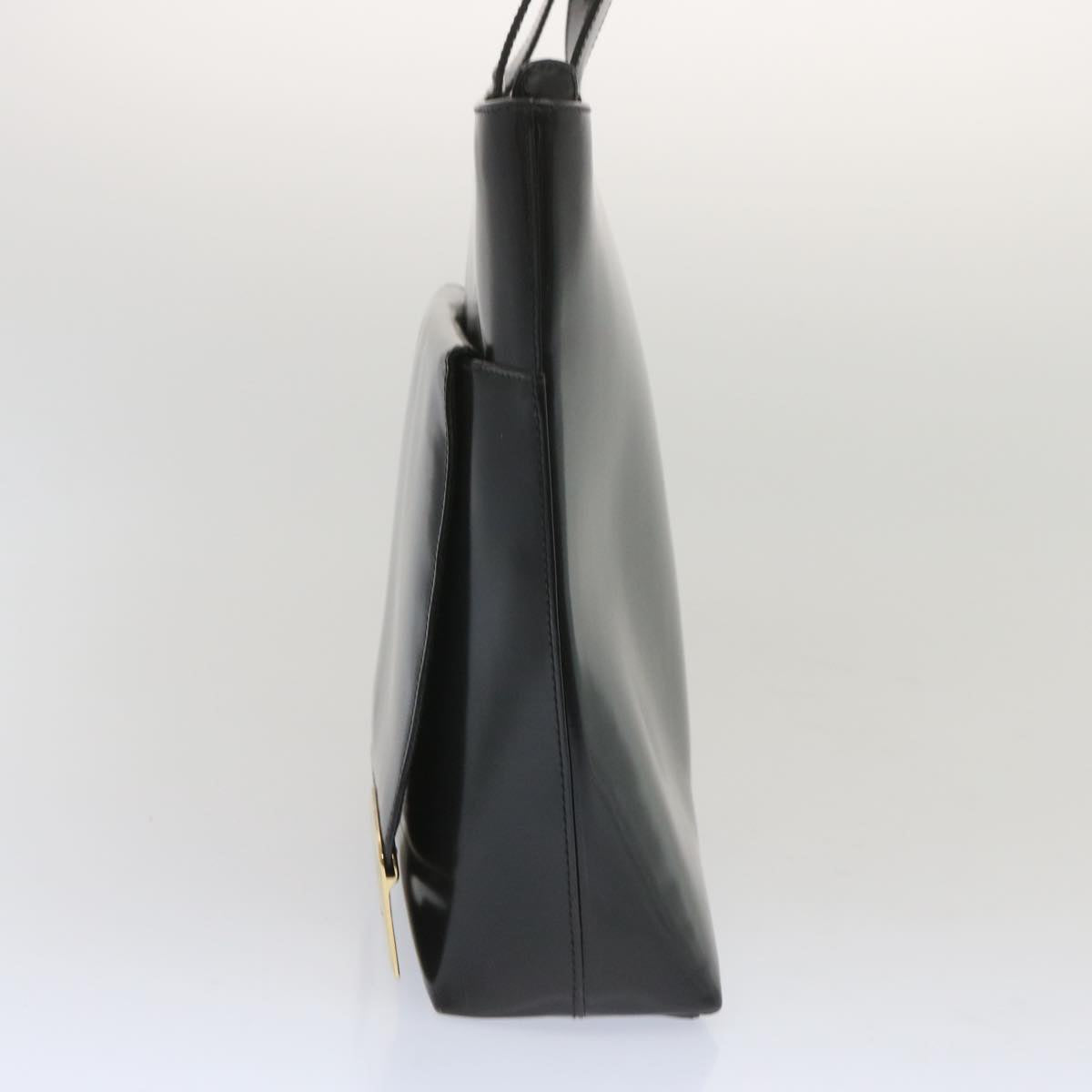 GUCCI Tote Bag Patent leather Black ar11472B