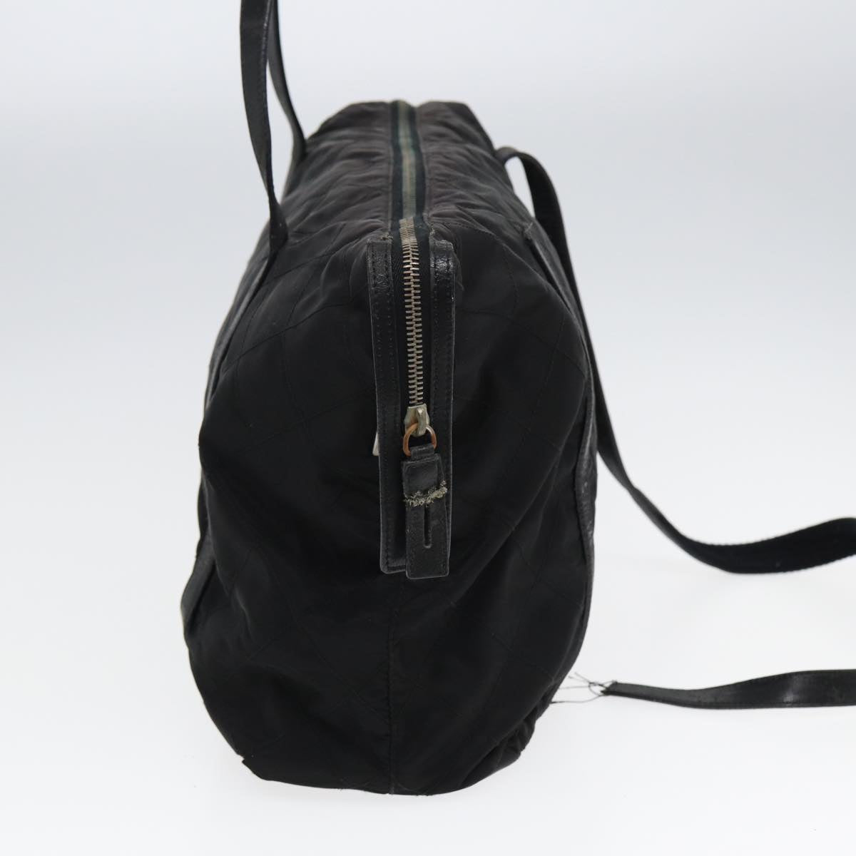 Luxury Prada Tote Bag Nylon 2Set Black Khaki ar12029