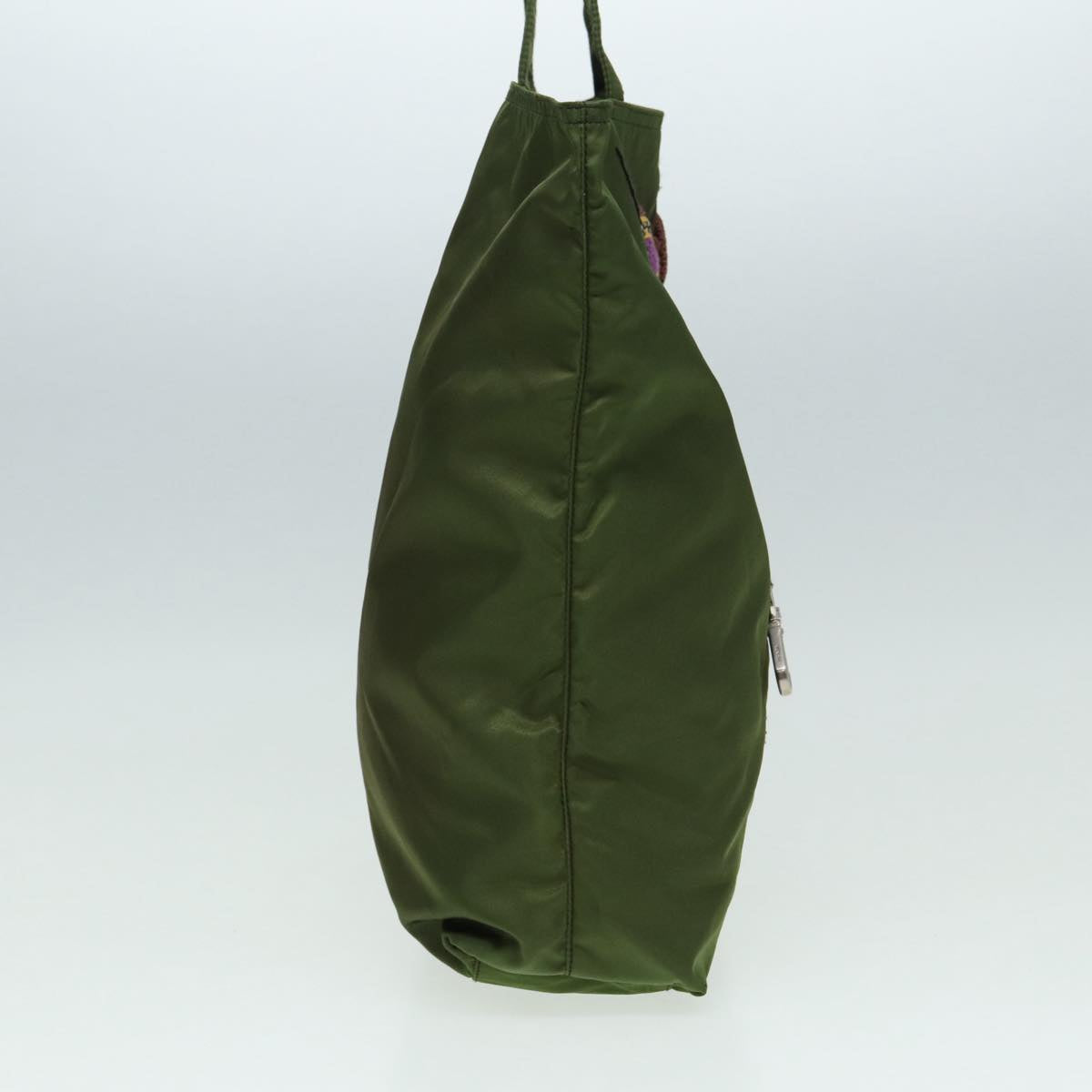Luxury Prada Tote Bag Nylon Khaki ar12264