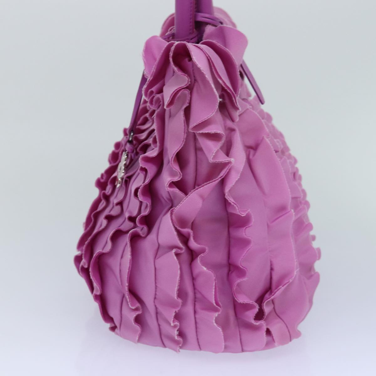 Luxury Prada Hand Bag Nylon Pink ar12283